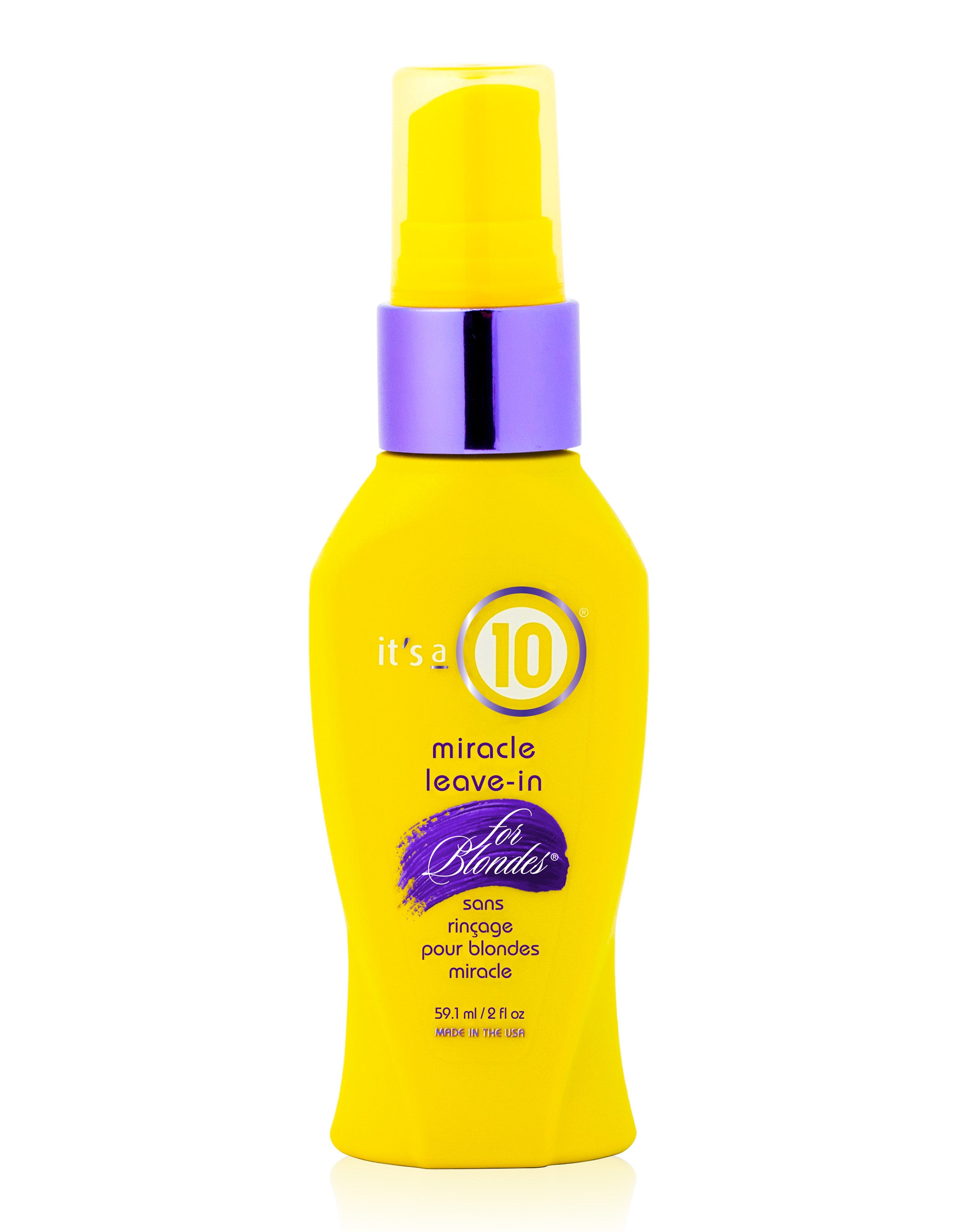 It's a 10 Miracle Leave-In Conditioner for Blondes