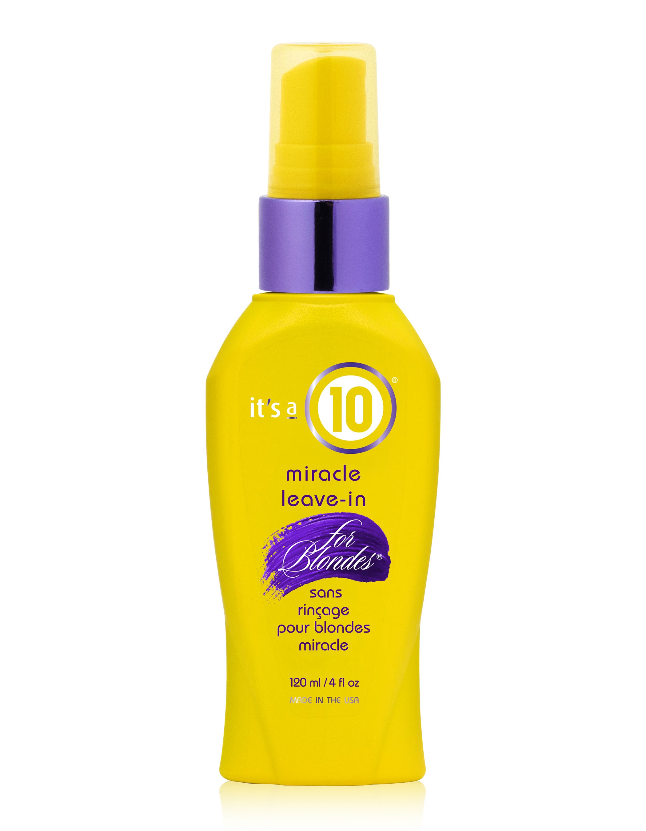 It's a 10 Miracle Leave-In Conditioner for Blondes