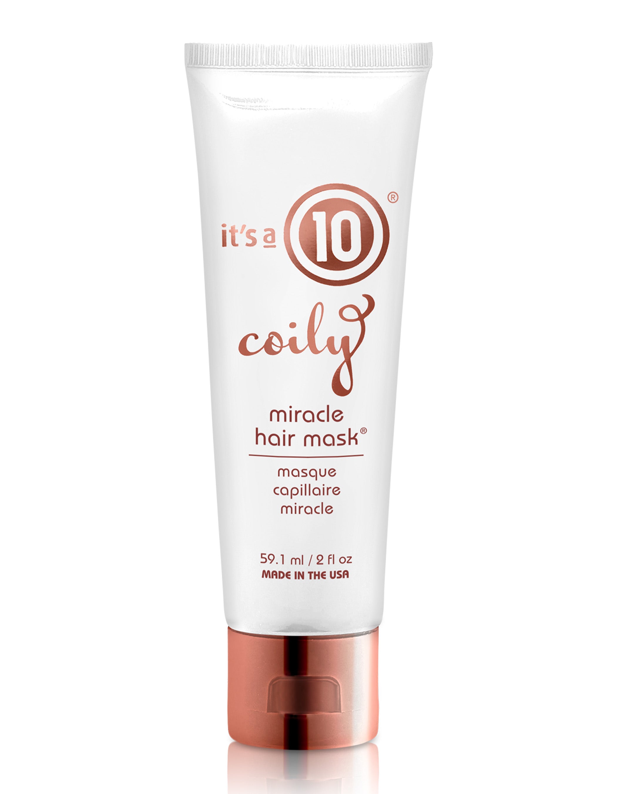 It's a 10 Coily Miracle Mask