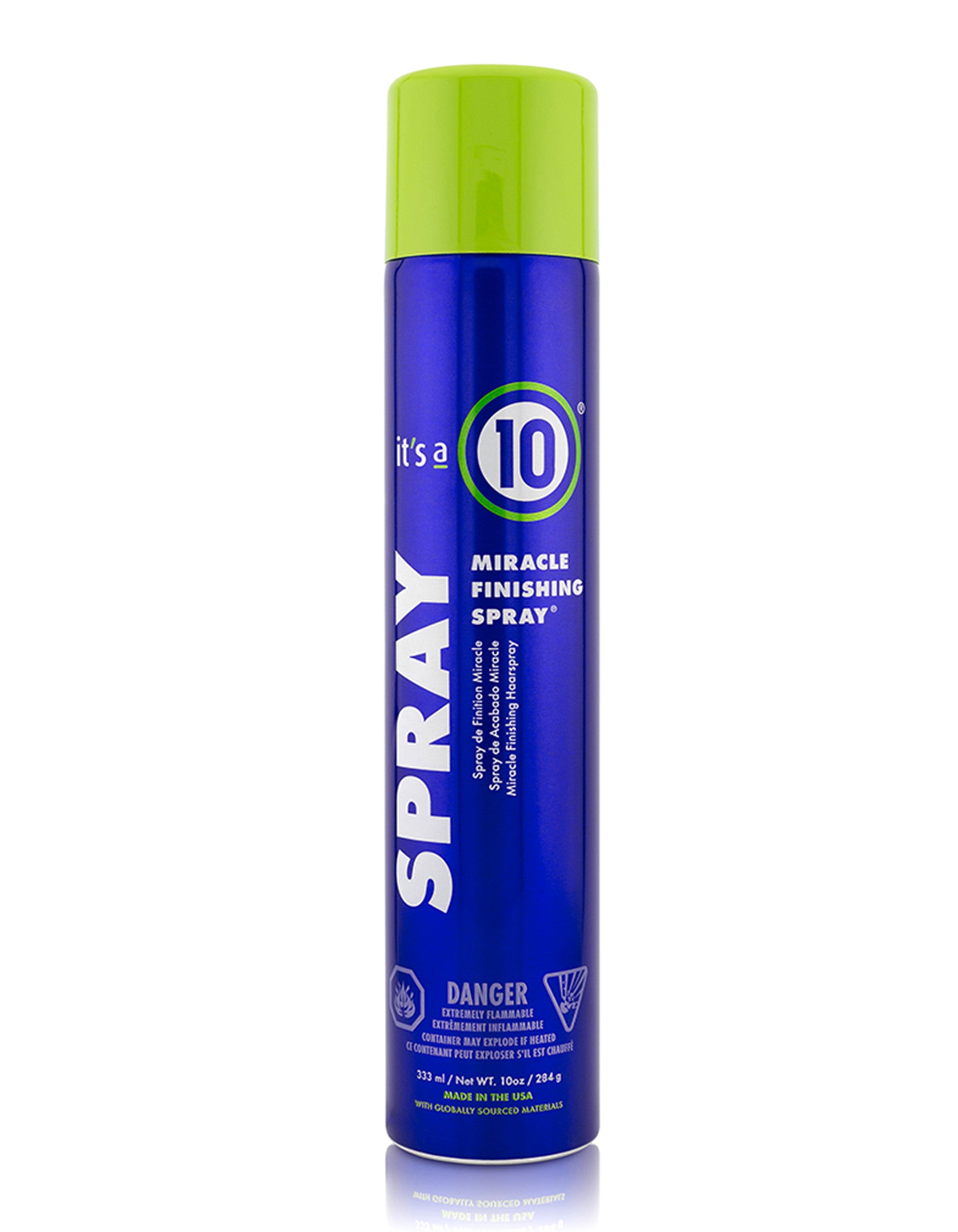 It's a 10 Miracle Finishing Spray